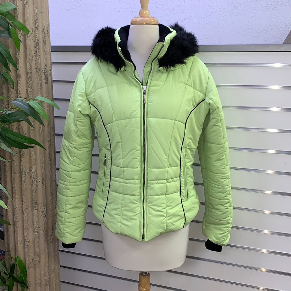 Obermeyer 1947 Lime Green Gisele Ski Jacket